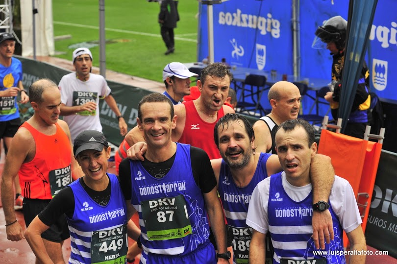 Maratón de Donostia, 2012 (meta)